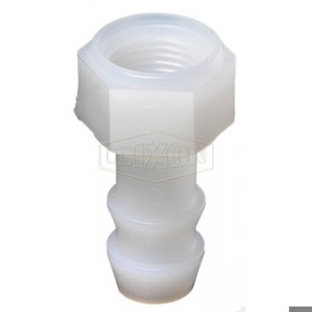 Dixon Tuff-Lite Push-On Insert, 1/4 in Nominal, FNPT x Hose Shank, Nylon, Domestic TPF22